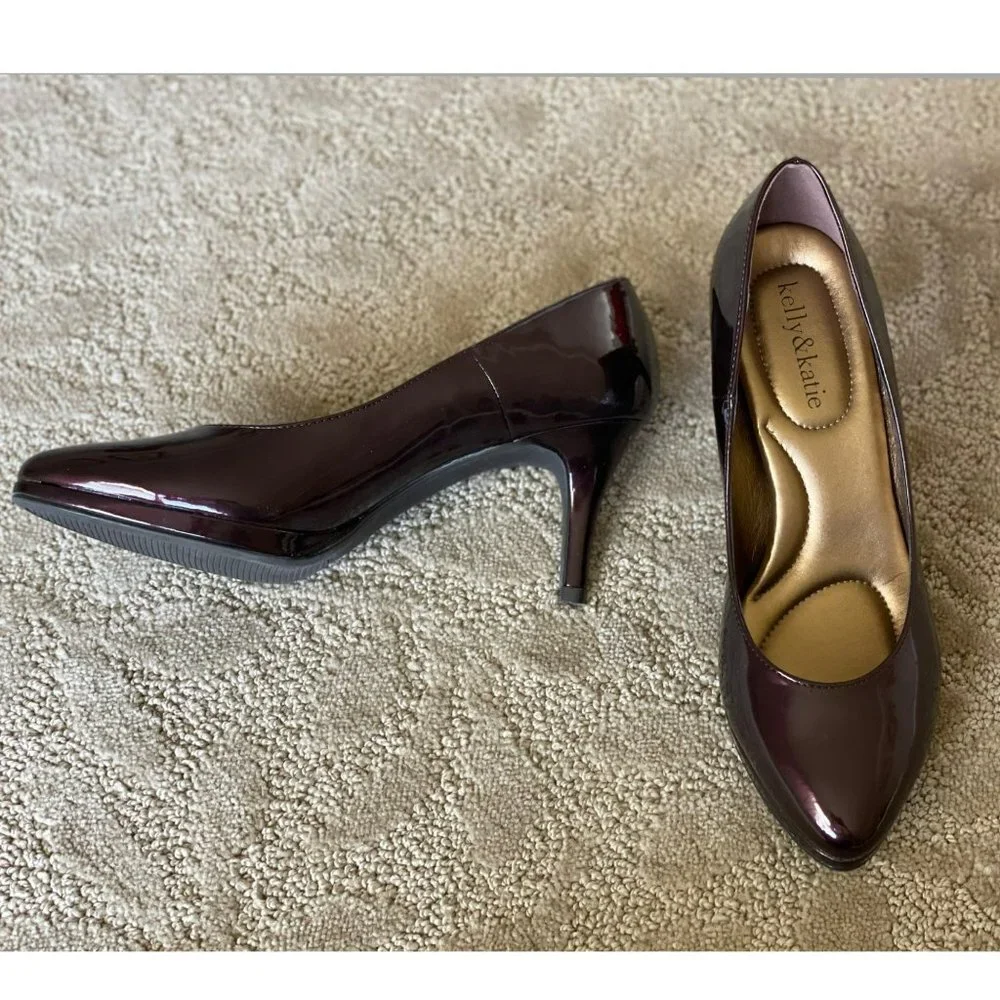 KELLY & KATIE KK DELANEY HEELS SIZE 7.5 - Picture 5 of 7